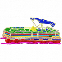 Boats Embroidery Design 10 Boats Embroidery Design 10